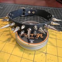 Image 2 of Infinity Spiked Collar