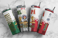 Image 4 of Fiesta Drink Tumblers – Modelo El Papa Mas Chingon.