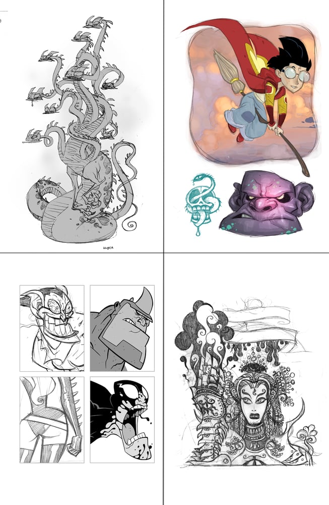 Image of SKETCHBOOK 04: YEAH THAT'S RIGHT BABY, NUMBER FOUR