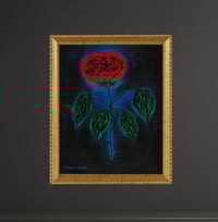 Image 2 of 'Composure' - Acrylic on Canvas Panel, 8x10 Framed