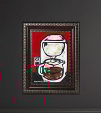 Image 2 of  'Renaissance' - Acrylic on Canvas Panel, 5x7 Framed