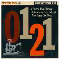 Image 1 of SUPER SIZED – Vintage “0121” Jazz-Inspired Print