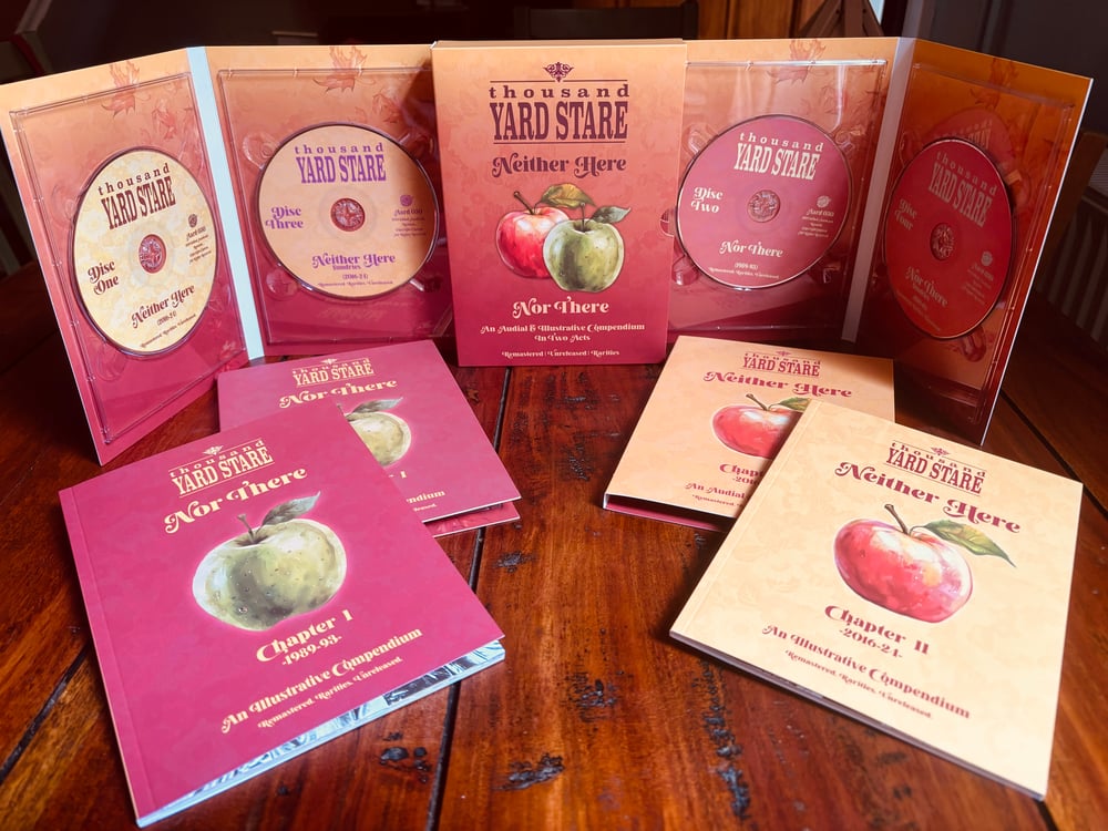 Image of NEITHER HERE, NOR THERE - DELUXE LTD. EDITION 4 X CDLP & BOOK BOXSET 