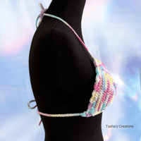 Image 3 of Pastel Sprinkles Bikini Top