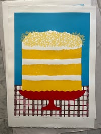 Vanilla Coconut Cream Cake