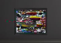 Image 2 of 'Lost In Translation' - Abstract Palette Knife Acrylic on Canvas Panel, 8x10 Framed