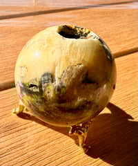 Image 6 of BUMBLEBEE JASPER SPHERE WITH CAVES 5CM