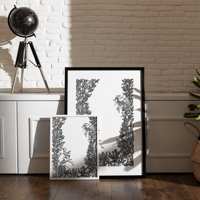Image 1 of HERBIER SOUS-MARIN - 30 x 40 cm