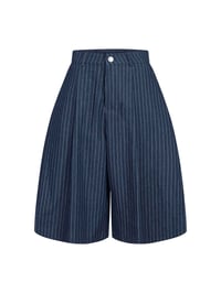 Image 1 of PUSH PUSH Dume Jort Navy Stripes