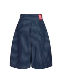 Image 2 of PUSH PUSH Dume Jort Navy Stripes