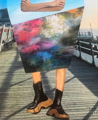 Image 3 of STROLLING - WORTHING PIER - Framed Print