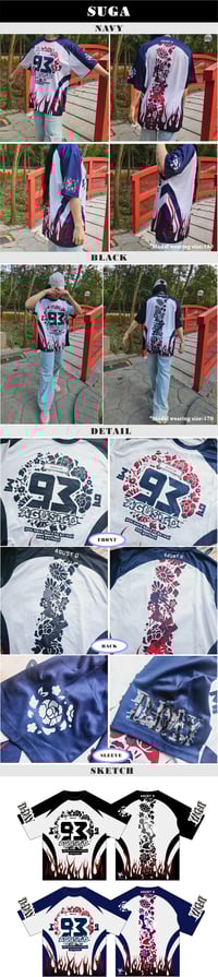 Image 4 of SUGA Inspired Sporty Jersey Collection Instock