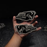 Image 1 of 2026 new style RAM fender badges with HEMI 