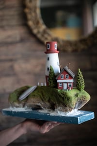 Image 3 of  Lighthouse with a house