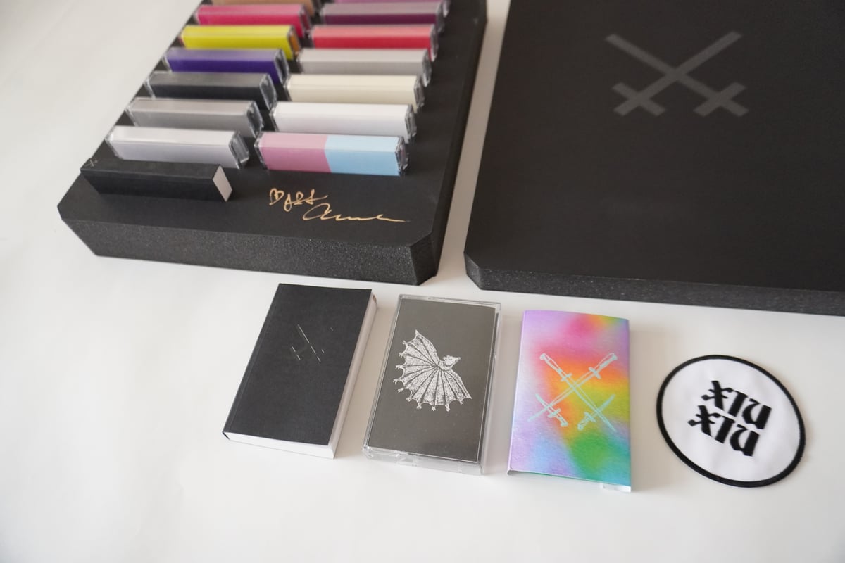XIU XIU Ultimate Box Set (2002 - 2025) 18 cassettes, 2 books, patch (LTD, 19 BOXES)