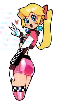 Image of Racing Peach (Holo) (PREORDER)