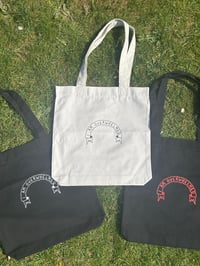 Image 1 of I AM OVERWHELMED TOTE BAG