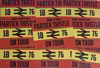 Image 1 of Pack of 20  Big 15x10 7x7cm Partick Thistle On Tour Football/Ultras Stickers.