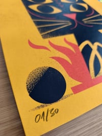 Image 5 of Black Cat 4 eyes - A3