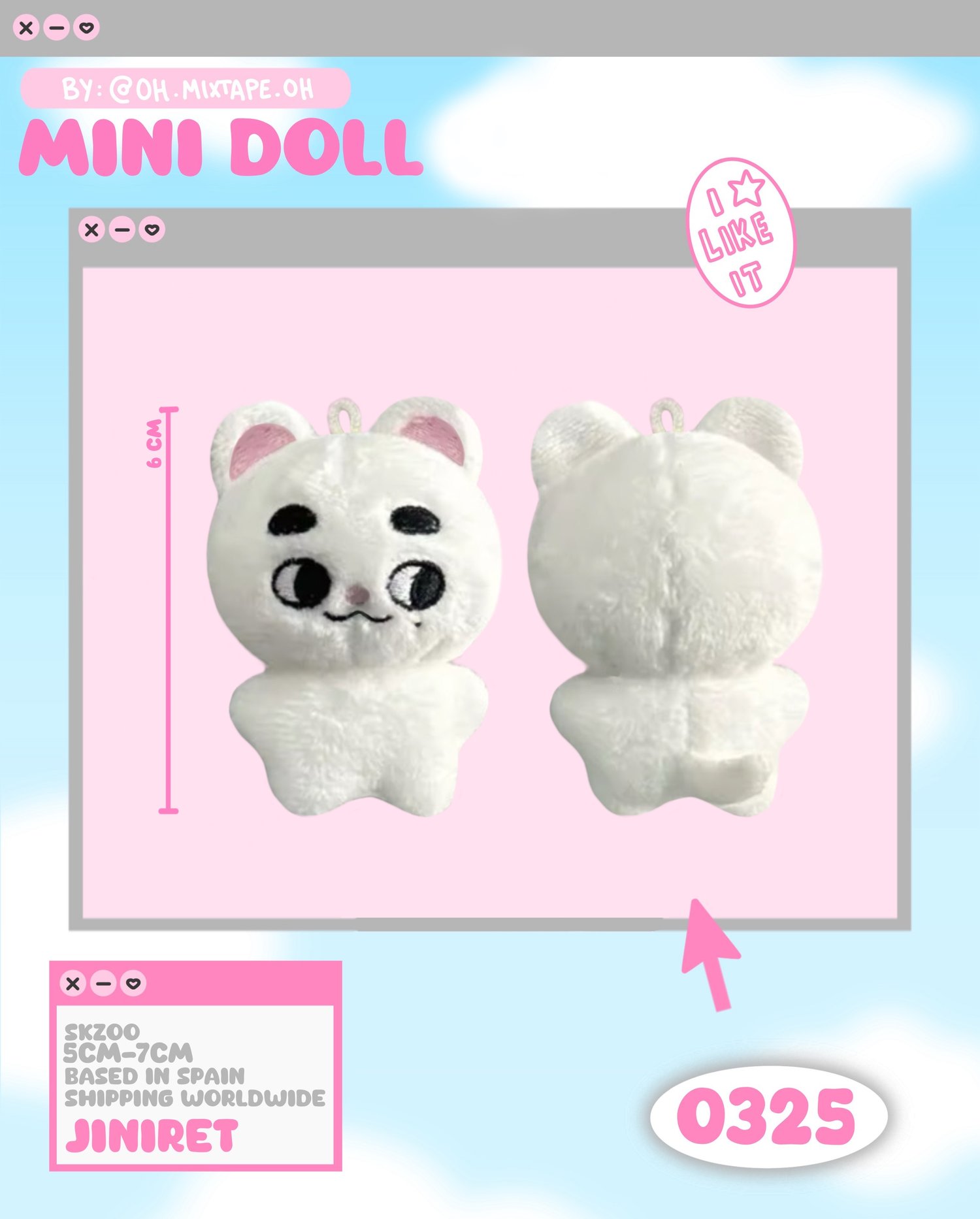 Image of Mini Doll-jiniret