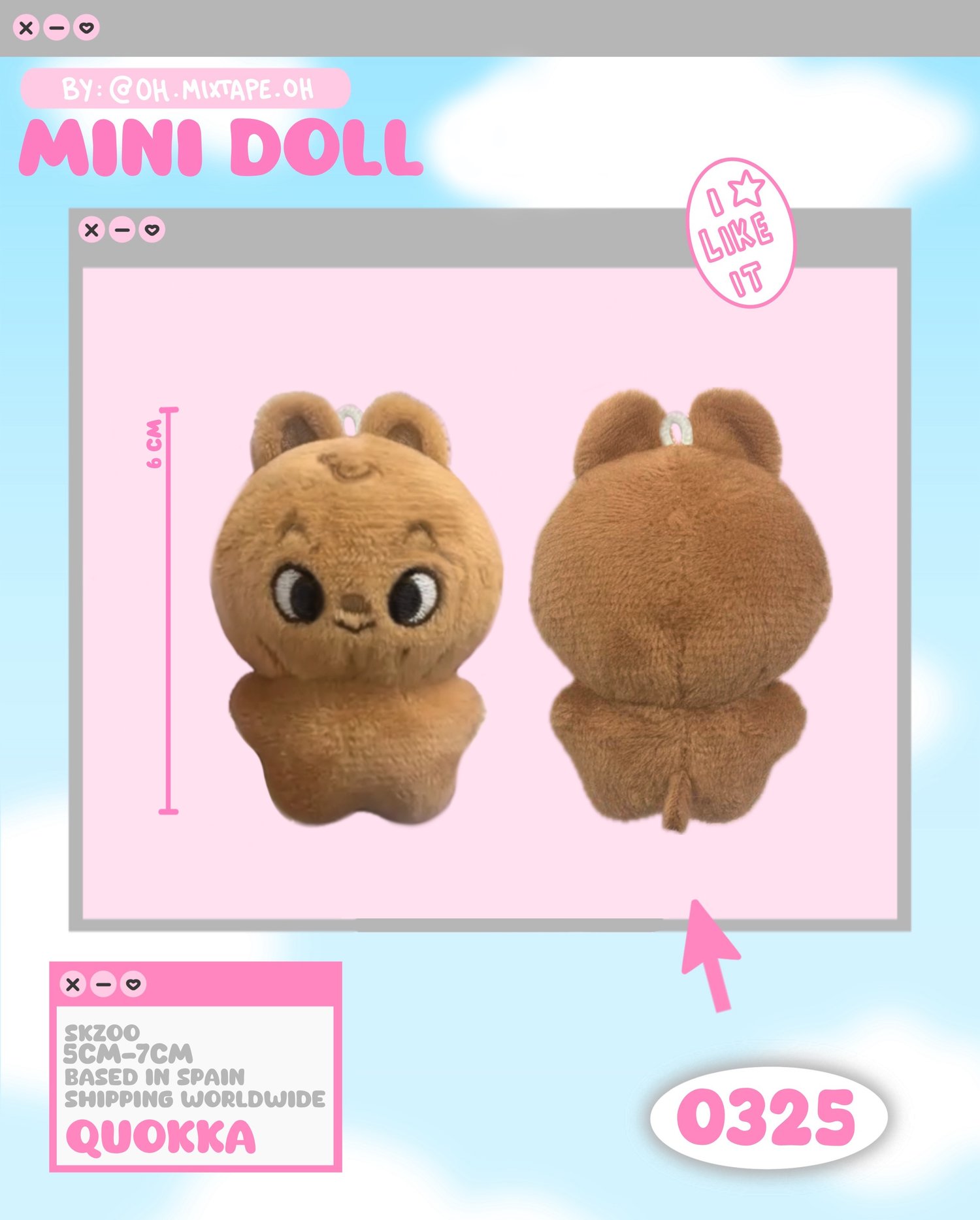 Image of Mini Doll-han quokka