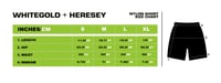 Image 4 of Heresy Gold Shorts