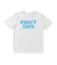 T-SHIRT PARTY SAFE BLEU - SS25