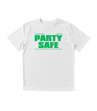 T-SHIRT PARTY SAFE VERT - SS25