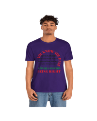 Image 9 of "Doing the right thing, Doesn't always mean being right" Clothing with meaning by Myz T's 5 - 5XL