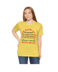 Image 22 of "Doing the right thing, Doesn't always mean being right" Clothing with meaning by Myz T's 5 - 5XL