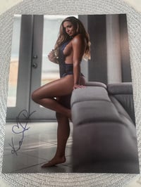 Lingerie Autographed 8 x 10