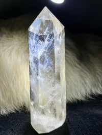 Image 1 of Blue Needle Quartz Citrine Generator #2879