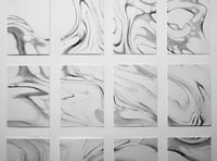 Image 1 of Tattooed Paper #1 / Tattoo on paper 4x4 A3 grid