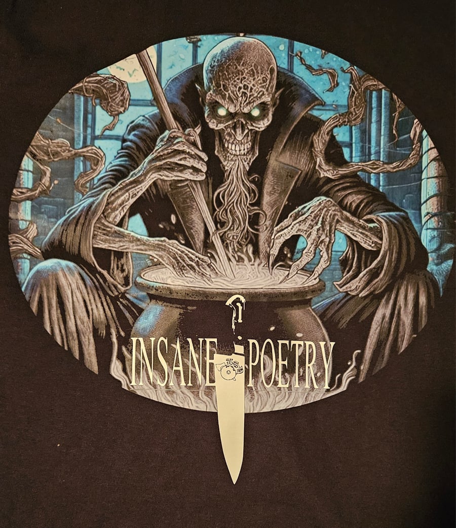 Image of INSANE POETRY: THE SUMMONING  Tshirt 