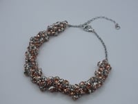 Image 2 of Gem Cluster Statement Necklace