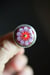 Image of Violet and Red Floral Ring