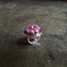 Image of Violet and Red Floral Ring