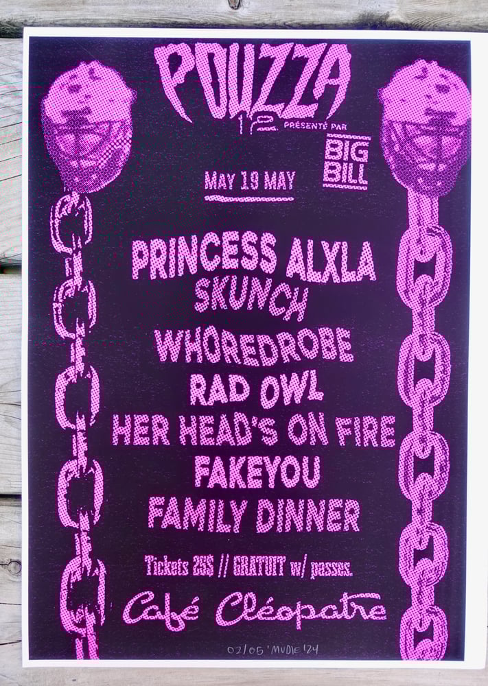 Image de Pouzza 12 Art Prints ( Quantité Limitée/Limited Quantity ) Princess Alxla, Skunch, etc...