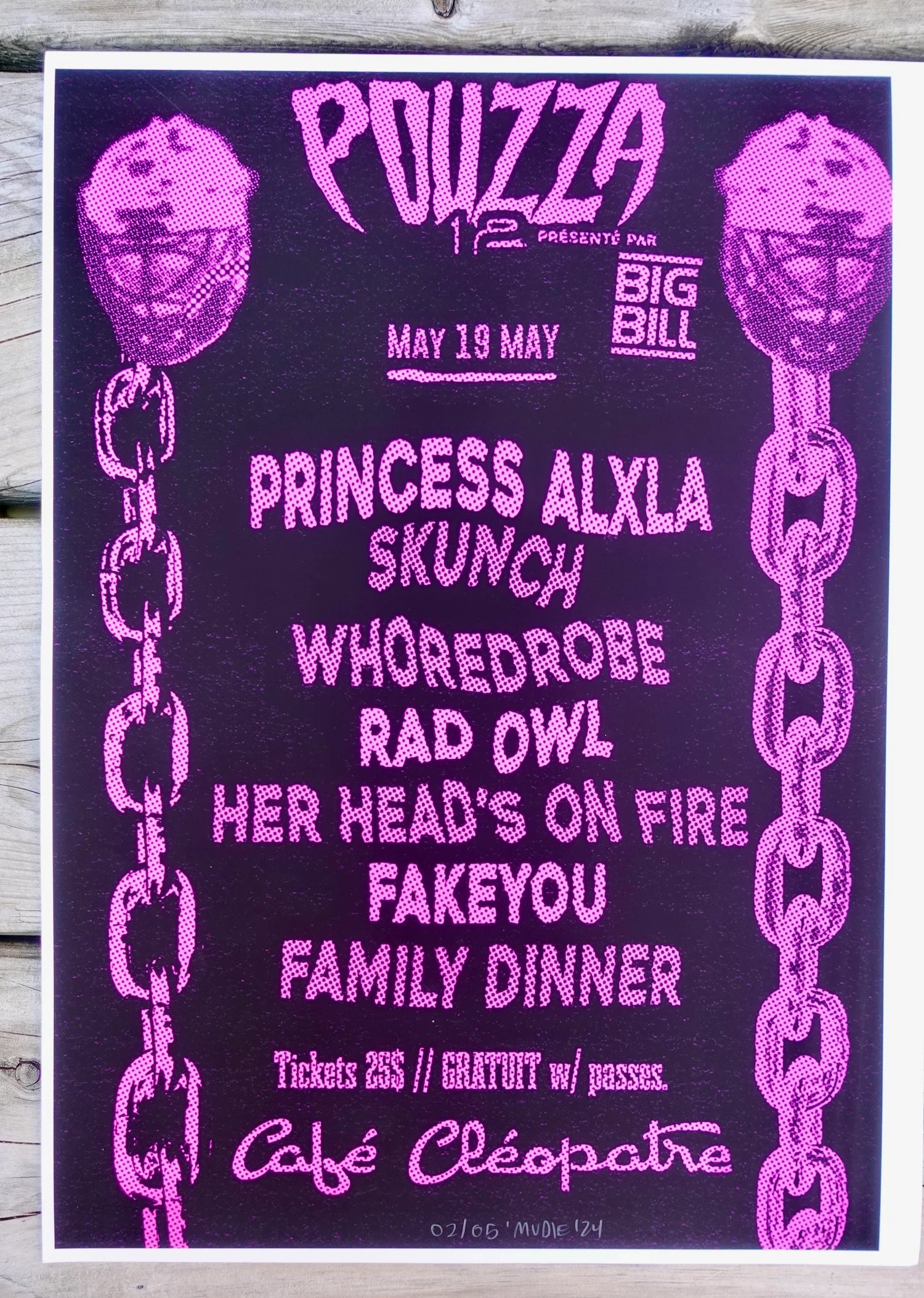 Image de Pouzza 12 Art Prints ( Quantité Limitée/Limited Quantity ) Princess Alxla, Skunch, etc...