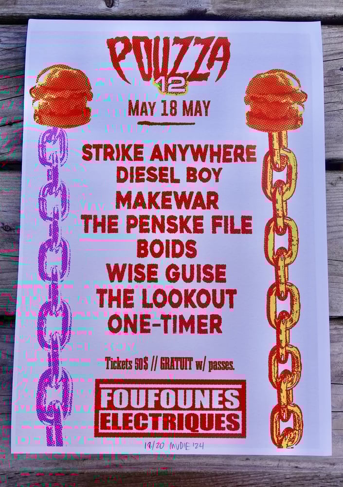 Image de Pouzza 12 Art Prints ( Quantité Limitée/Limited Quantity ) Strike Anywhere, Diesel Boy, etc...