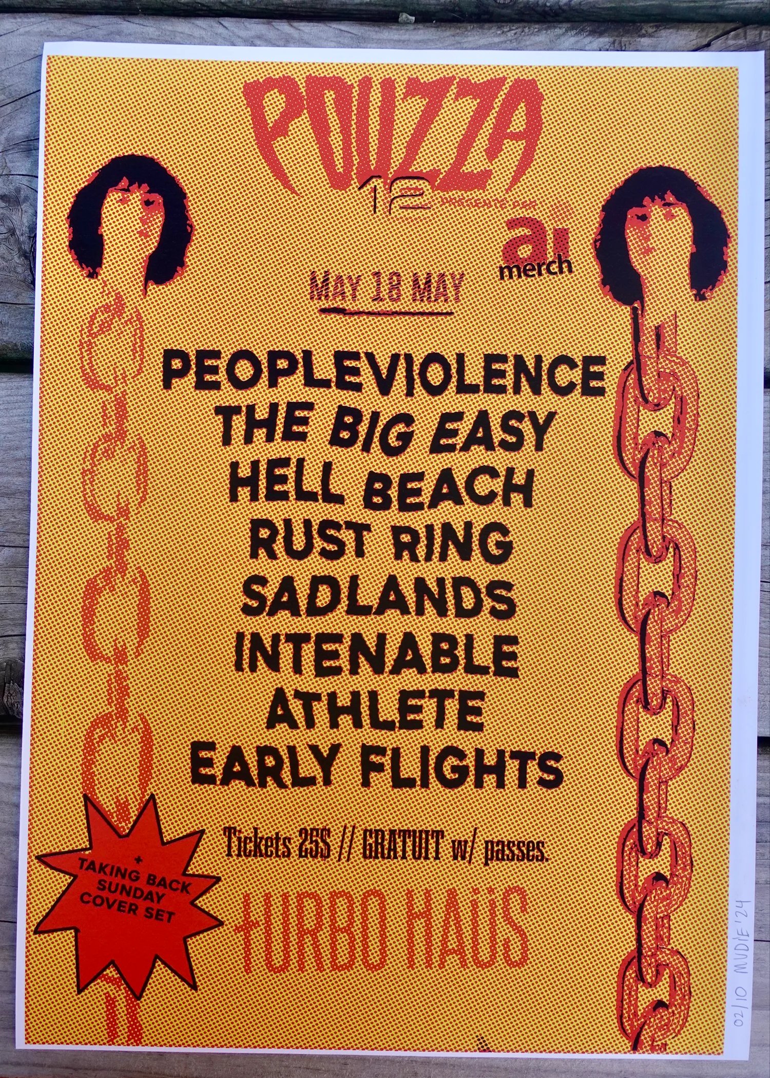 Image de Pouzza 12 Art Prints ( Quantité Limitée/Limited Quantity ) People Violence, The Big Easy, etc...
