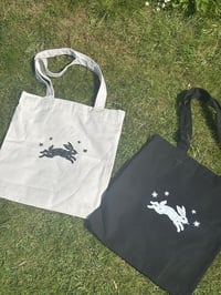 Image 1 of BUNNY TOTE BAG