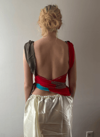 Image 3 of Rena Wrap Top Red 