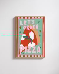 Pizza illustrazioni A4