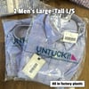 Bundle of 18 Brand New UNTUCKit pieces ($14.50 per piece)