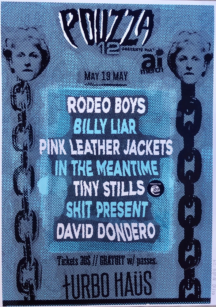 Image de Pouzza 12 Art Prints ( Quantité Limitée/Limited Quantity ) Rodeo Boys, Billy Liar, etc...