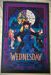 WEDNESDAY | Artist Print silk screen {GLOW ink}