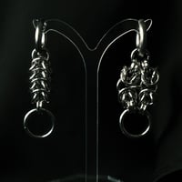 Image 3 of Boucles d'oreilles SPINE (à l'unité ou par paire)