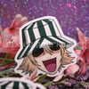 B - Hat & Clogs Sticker