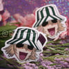 B - Hat & Clogs Sticker